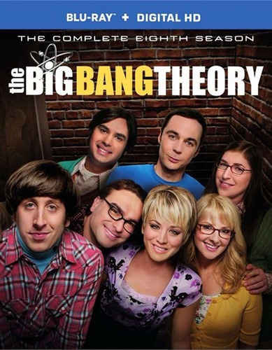 Blu-ray The Big Bang Theory Season 8 / Temporada 8