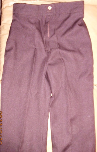 Pantalon Dama S Vestir Marron Nuevo Precioso Calce