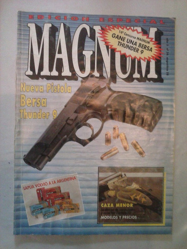 Revista Magnum 56 Pistola Bersa Thunder 9