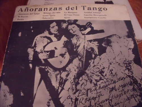 Lp Añoranzas Del Tango, La Mariposa