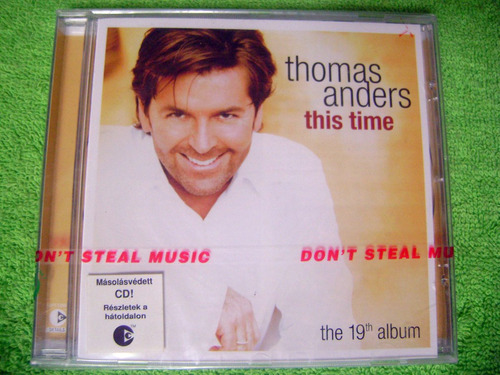 Eam Cd Thomas Anders This Time 2004 Su Septimo Album Solista