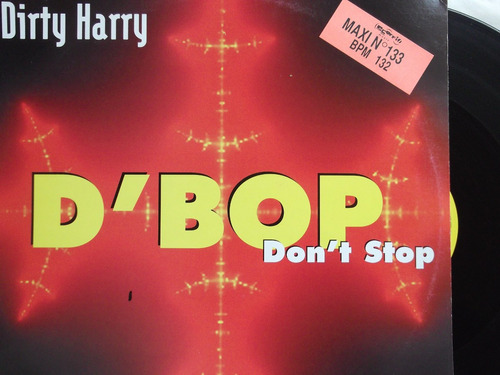 Dirty Harry - D´bop Don´ Stop - Acetato - Made In France