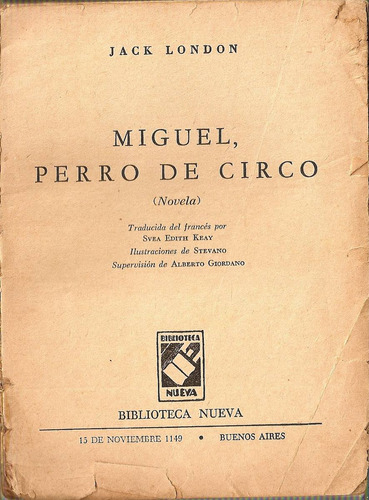Miguel Perro De Circo - London - Nueva