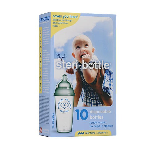 Steribottle Listo Para Usar Botellas Uso Individual 3+ Meses