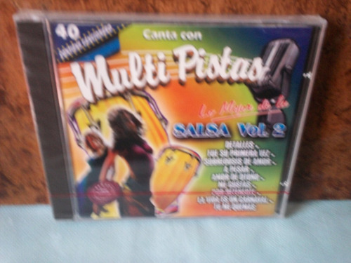 Salsa Vol. 2. Lo Mejor De La. Canta Con Multi Pistas. Cd.