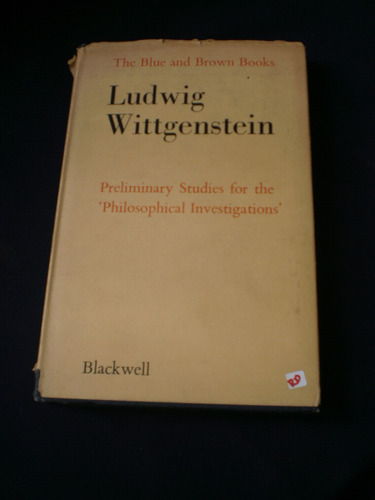 Preliminary Studies For The Philos  - Ludwing Wittgenstein