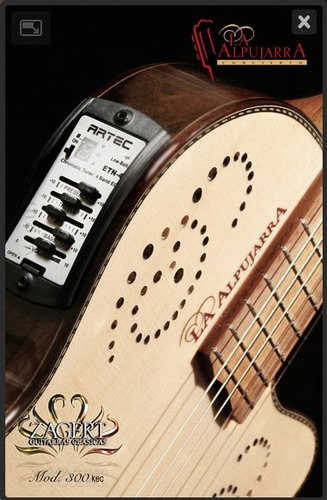 Guitarra Criolla Clasica La Alpujarra 300kec Tipo Godín