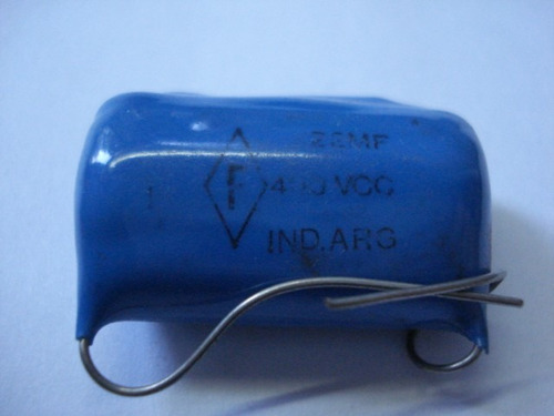 0,22 X 400 Volt Poliester Capacitor X 5 Piezas