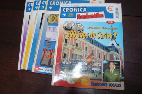 Revistas Cronica Numismatica, Lote