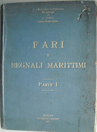 Faro Y Señales Marítimas Pasquale Leonadi - Aristide Luria