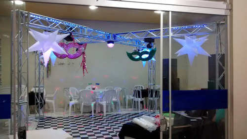 Imagem 5 de 5 de Treliças Kit Trave Box Truss Q20 Dj Aço 3x5m - Lourenço