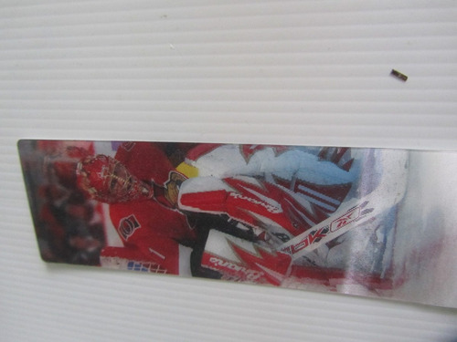 Postal Tridimensional De Jugador De Hockey Sobre Hielo 3d