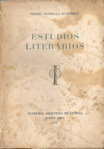 Estudios Literarios -estrella Gutierrez -academia Arg Letras