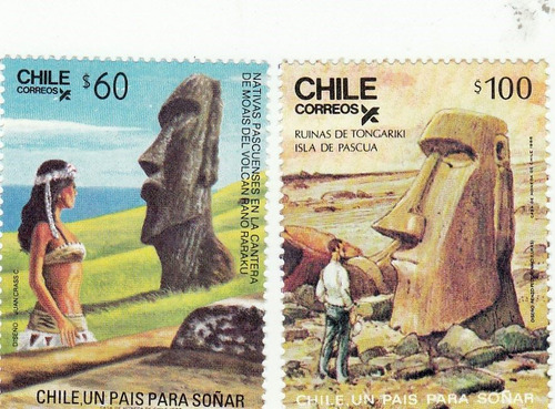 Filatelia,chile 1986 Serie Chile Un Pais Para Soñar Mint