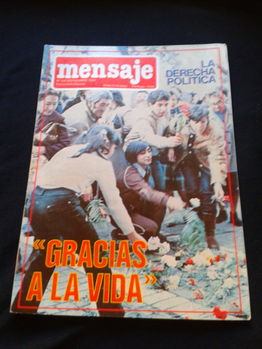 Mensaje N° 332 Septiembre 1984