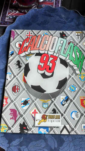 Album Calcio Flash 93 Impecable  Incompleto 14 Pegadas