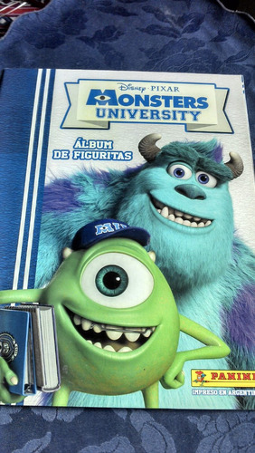 Album Monsters University Exelente Estado Incompleto