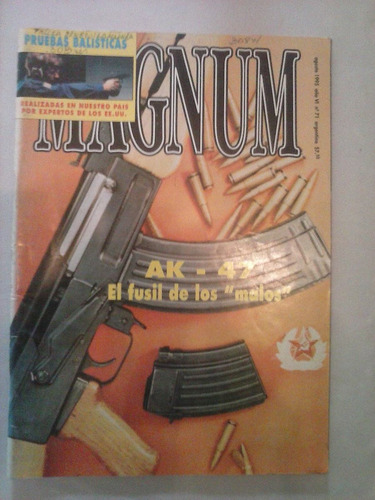 Revista Magnum 71 Fusil Ak 47 Manzo Sal Mems