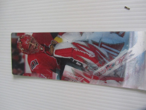 Postal Tridimensional De Jugador De Hockey Sobre Hielo 3d