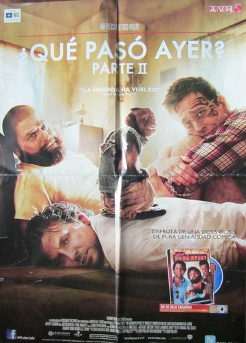 Poster De Pelicula Que Paso Ayer Parte 2