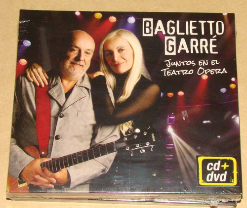 Baglietto Garre En El Teatro Opera Cd+dvd Nuevo   / Kktus