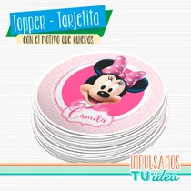 Comprar Cumple Minnie - Topper Minnie Para Imprimir