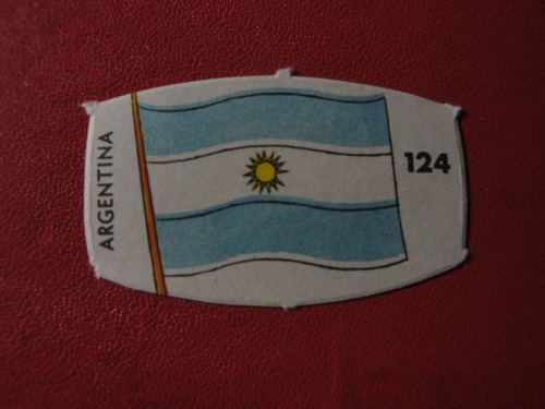 Figuritas Hijitus Bandera Argentina Nº124