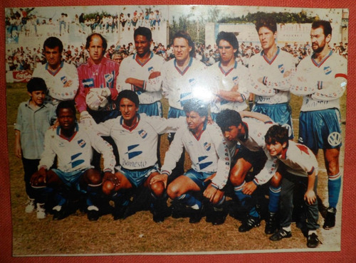 Antigua Fotografia Original Club Nacional Futbol 1992 20x 15