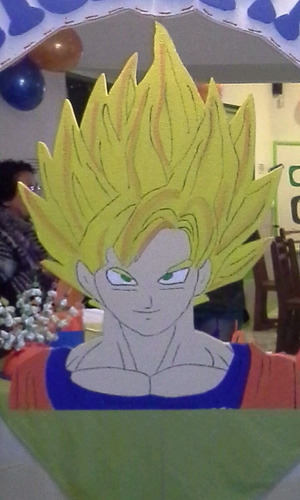 Cartel Pintado Dragon Ball Z Goku