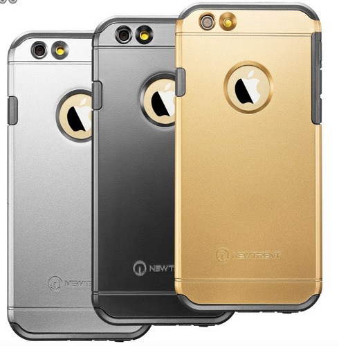 Capa Newtrent Trentium 6l iPhone 6/6s Silver/gold/black