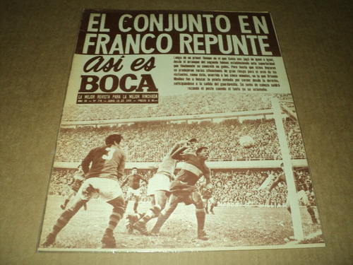 Boca 3 - Colon 1 - Metropolitano 1969 / Asi Es Boca N° 778