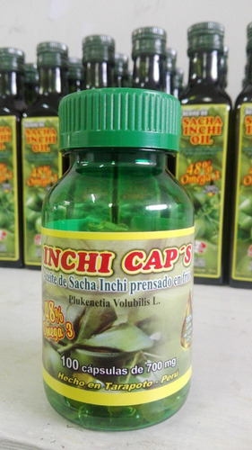 Aceite Sacha Inchi (inchicaps) Fco. X 100 Caps. De 700 Mg.