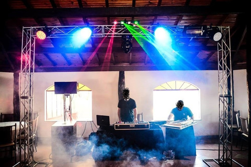 Imagem 4 de 5 de Treliças Kit Trave Box Truss Q20 Dj Aço 3x5m - Lourenço