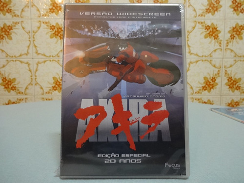 Dvd Akira De Katsuhiro Otomo Edição Especial 20 Anos Lacrado