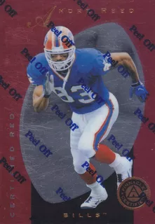 1997 Pinnacle Certified Red Andre Reed Wr Bills