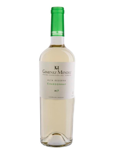 Vino Alta Reserva Chardonnay Bodega Gimenez Mendez (uruguay)