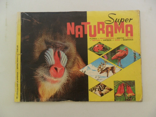 Album Super Naturama! Faltando 107 Figurinhas! Ed. Vecchi!