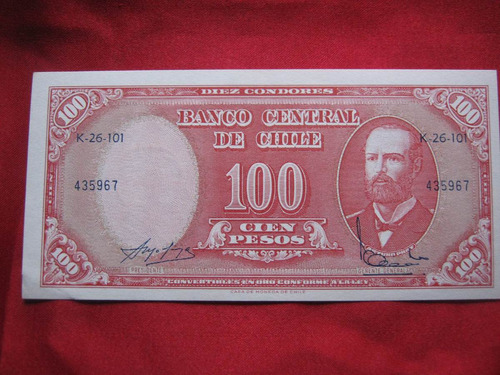 Chile 10 Centesimos De Escudos Molina - Ibañez