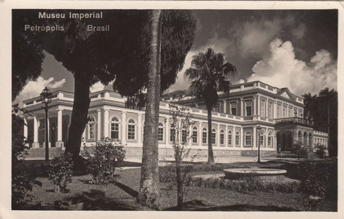 Foto Postal Brasil  Museo Imperial De Petropolis Curioso