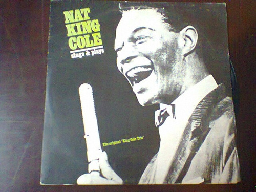 Lp Nat King Cole - Sings E Plays.