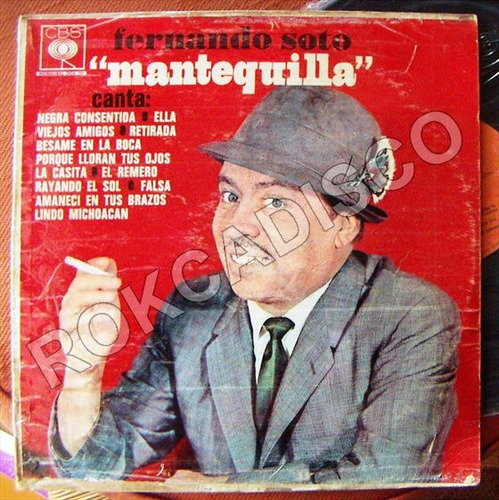 Bolero, Fernando Soto, Mantequilla Canta, Lp 12´,