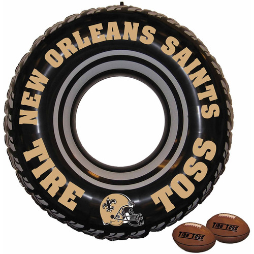 New Orleans Saints Tire Toss