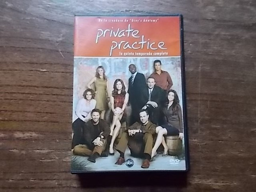 Dvd Original Private Practice - Temp 5 Completa