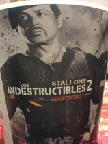 Comprar Los Indestructibles 2  (agosto 12) Balde De Pochoclos Vacio Merchadising De La Peli-carton Plastificado-coleccionistas-