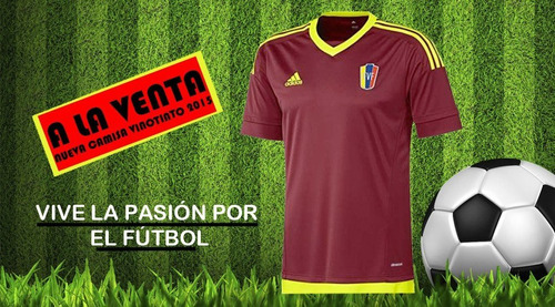 Camiseta  Franela Vinotinto  Fvf 2015-2016  Venezuela