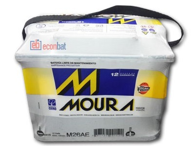 Batería Moura Ford Galaxy Nafta 12x75a Borne Derecho