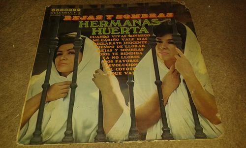 Disco Acetato De Rejas Y Sombras, Hermanas Huerta