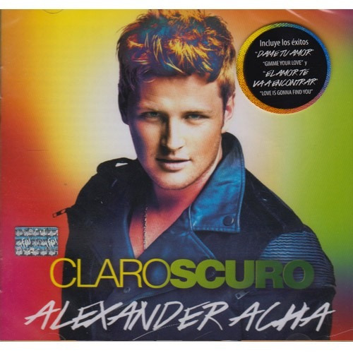Alexander Acha Claroscuro  Disco Cd Con 12 Canciones