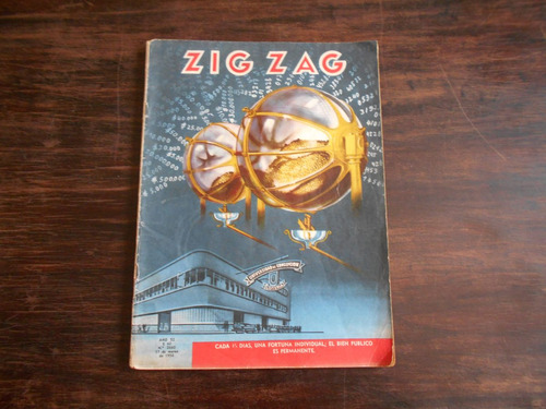 Revista Zig-zag N° 2660 Del 17 De Marzo De 1956.