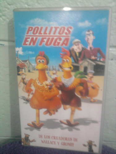 Vhs Pollitos En Fuga Anime Manga Walt Disney Dreamworks